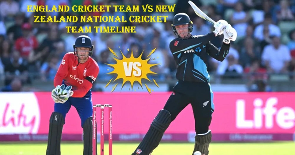 england cricket team vs new zealand national cricket team timeline