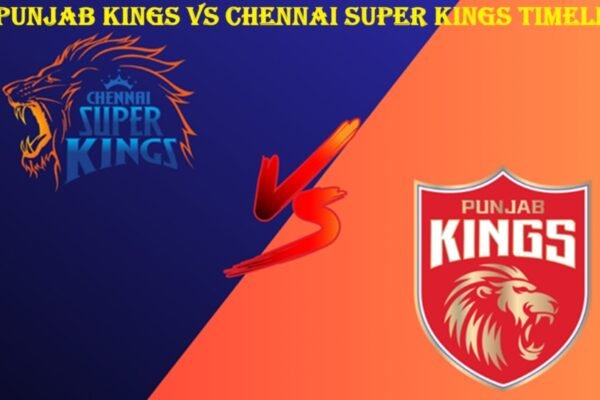 punjab kings vs chennai super kings timeline