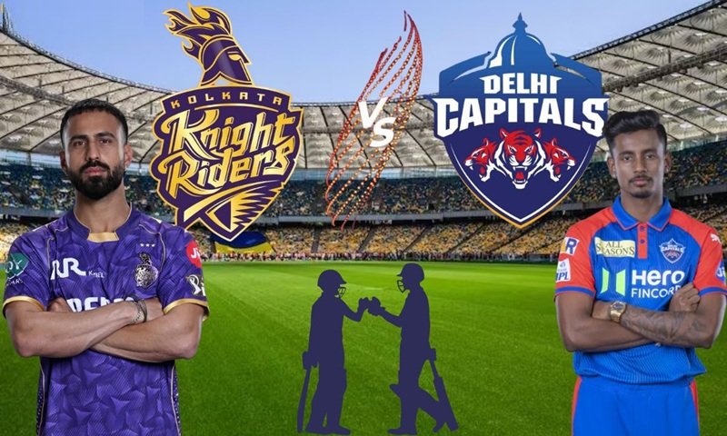 kolkata knight riders vs delhi capitals timeline