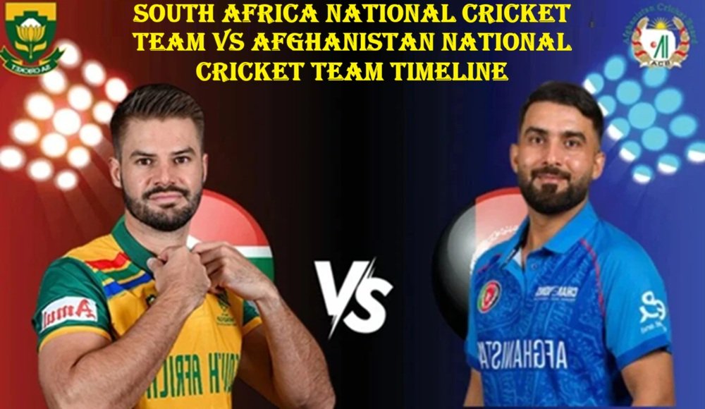 south africa national cricket team vs afghanistan national cricket team timeline