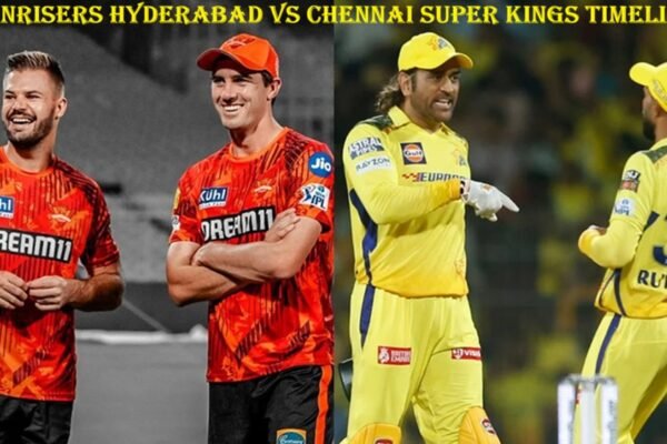sunrisers hyderabad vs chennai super kings timeline