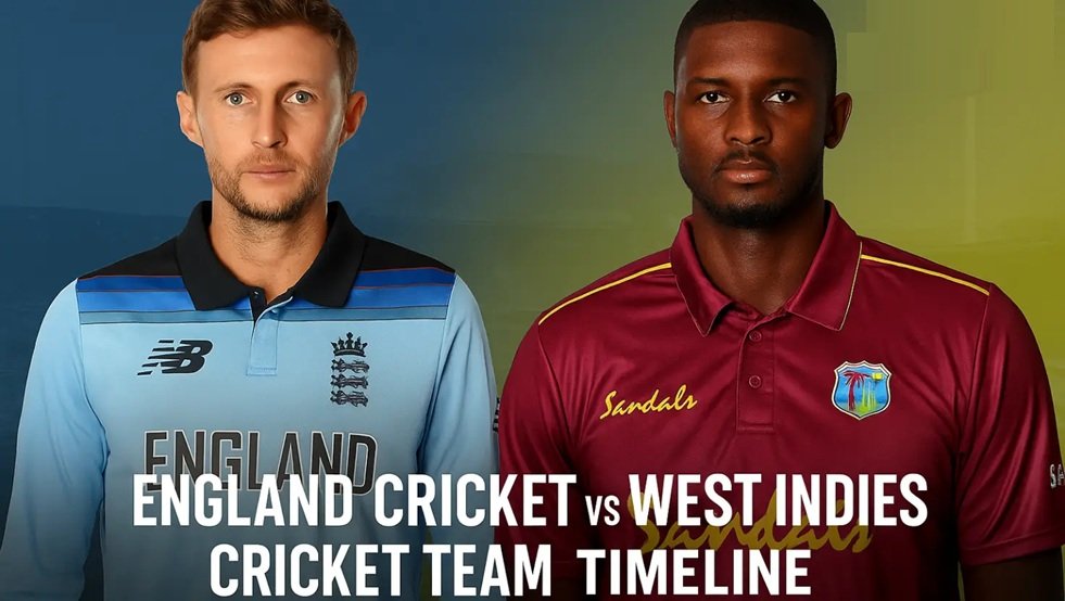 England vs West Indies Timeline