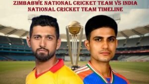 Zimbabwe National Cricket Team vs India National Cricket Team Timeline