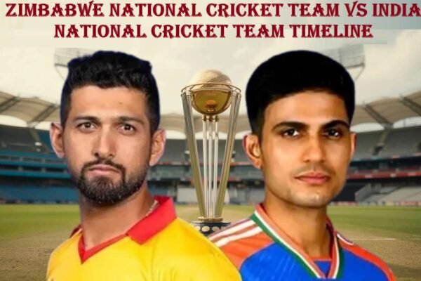 Zimbabwe National Cricket Team vs India National Cricket Team Timeline