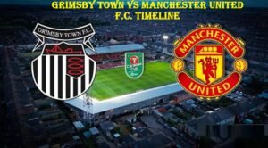 Grimsby Town vs Manchester United F.C. Timeline