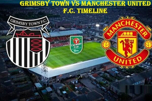 Grimsby Town vs Manchester United F.C. Timeline