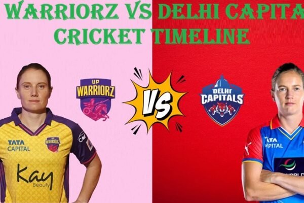 UP Warriorz vs Delhi Capitals Cricket Timeline