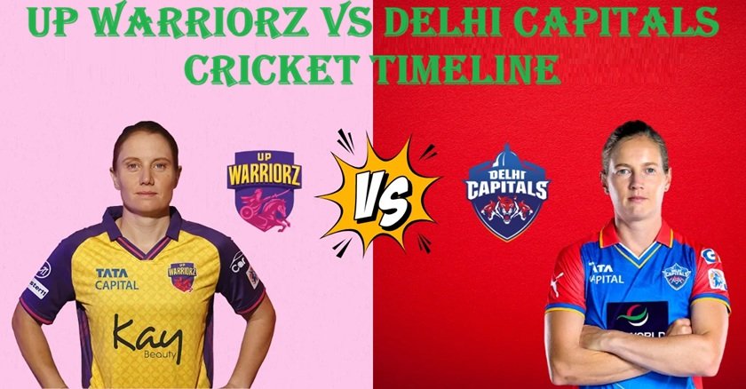 UP Warriorz vs Delhi Capitals Cricket Timeline