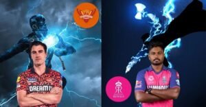 sunrisers hyderabad vs rajasthan royals timeline