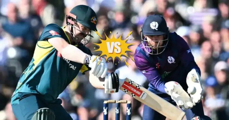 Australian Men’s Cricket Team vs Scotland National Cricket Team Timeline