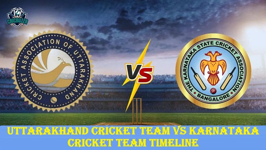 Uttarakhand Cricket Team vs Karnataka Cricket Team Timeline