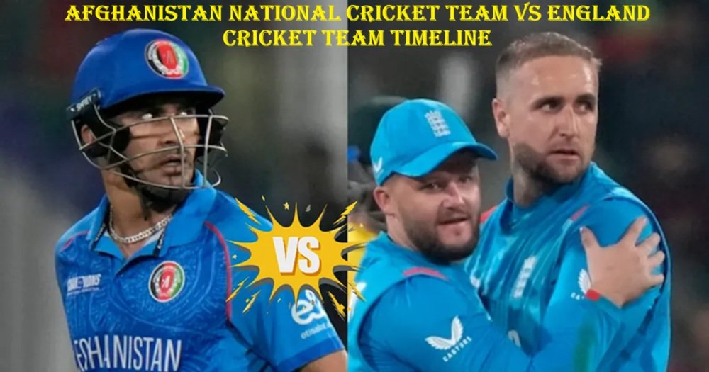 Afghanistan National Cricket Team vs England Cricket Team Timeline