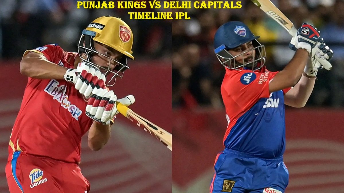 Punjab Kings vs Delhi Capitals Timeline IPL