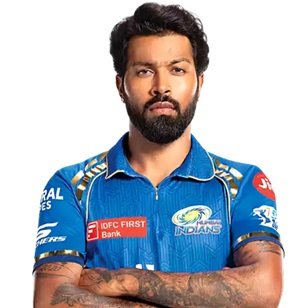 Hardik Pandya
Capitan & All Rounder