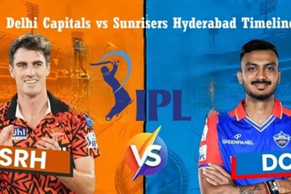 Delhi Capitals vs Sunrisers Hyderabad Timeline