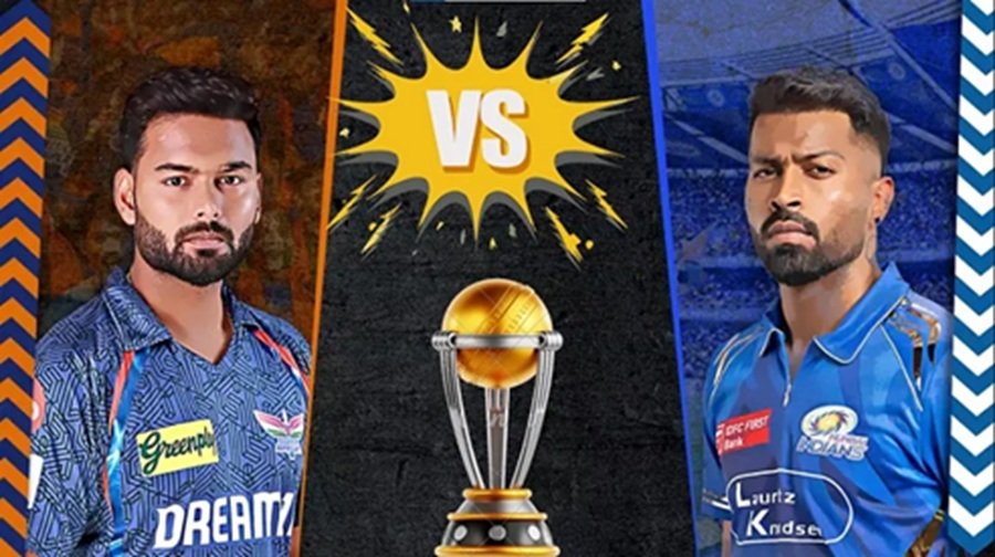 mumbai indians vs lucknow super giants timeline