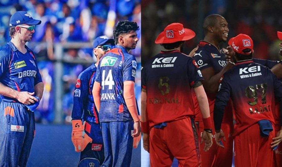 lucknow super giants vs royal challengers bengaluru timeline