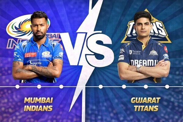 Mumbai Indians vs Gujarat Titans Timeline