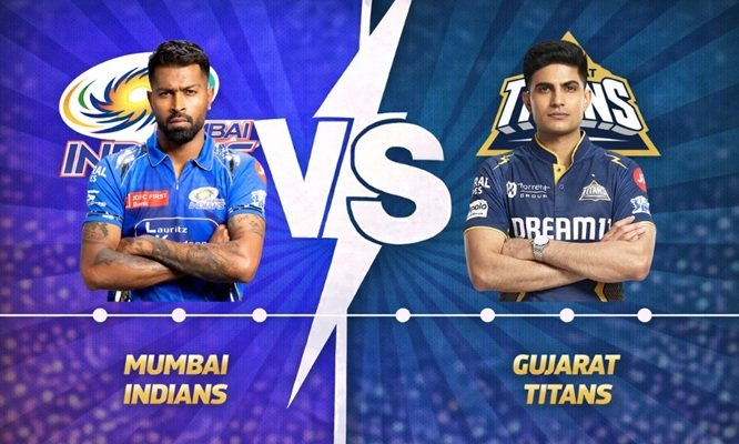Mumbai Indians vs Gujarat Titans Timeline
