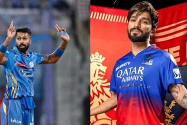 mumbai indians vs royal challengers bengaluru timeline