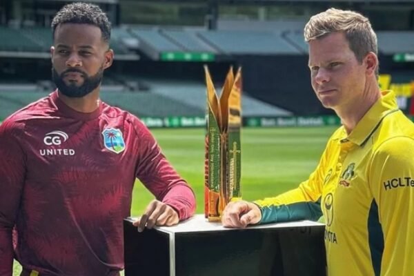 australian men’s cricket team vs west indies cricket team timeline