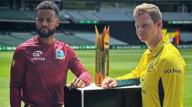 australian men’s cricket team vs west indies cricket team timeline