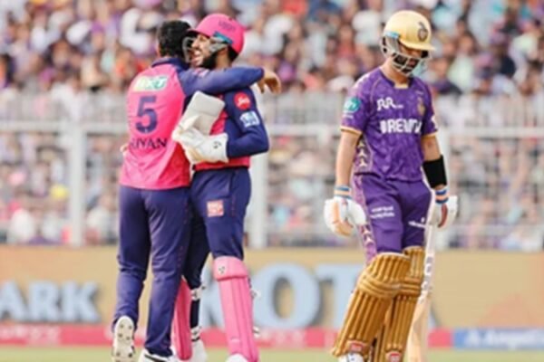 Rajasthan Royals vs Kolkata Knight Riders Match Timeline