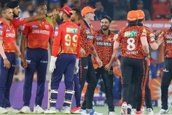 Sunrisers Hyderabad vs Punjab Kings Timeline