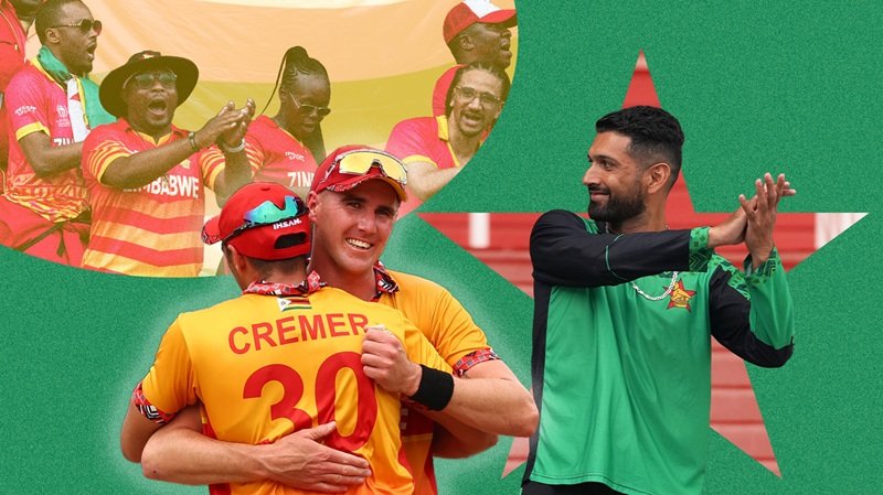 gambia national cricket team vs zimbabwe national cricket team timeline