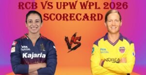 RCB vs UPW WPL 2026 Scorecard
