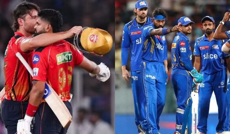 Punjab Kings vs Mumbai Indians Timeline