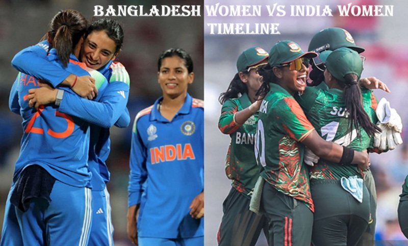 Bangladesh Women vs India Women Timeline