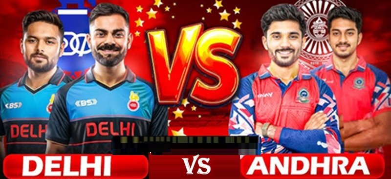 Andhra Cricket Team vs Delhi Cricket Team Match Scorecard