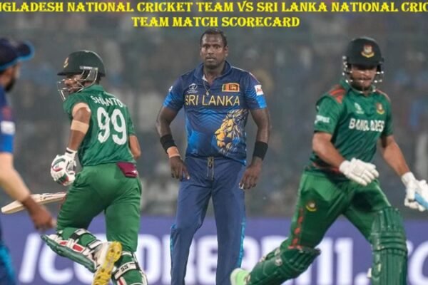 Bangladesh National Cricket Team vs Sri Lanka National Cricket Team Match Scorecard