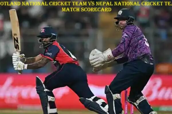 scotland national cricket team vs nepal national cricket team match scorecard