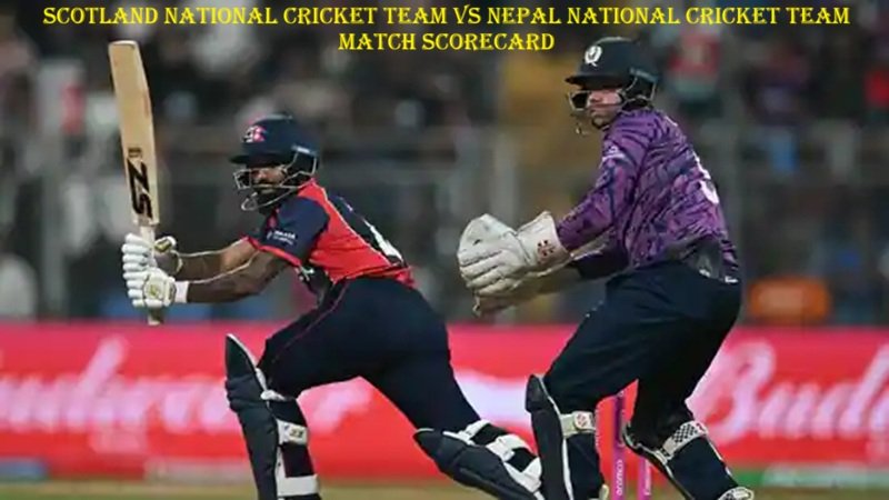 scotland national cricket team vs nepal national cricket team match scorecard